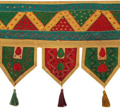 

Rajrang Chevron Toran/Door Hanging Toran(Cotton)