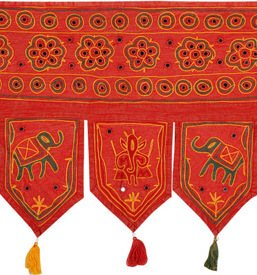 

Rajrang Floral Toran/Door Hanging Toran(Cotton)