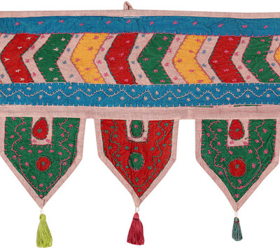 

Rajrang Chevron Toran/Door Hanging Toran(Cotton)