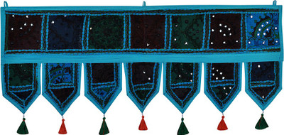 

Lal Haveli Lal Haveli Handmade Cotton Wall Tapestry Decorative Door Hanging Toran(Cotton)