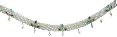 

Creativity Centre Faux Bandanwar Door Hanging Toran(Pearl)