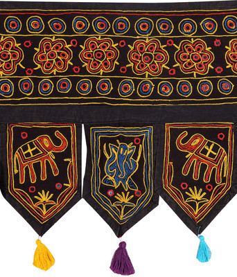 

Rajrang Floral Toran/Door Hanging Toran(Cotton)