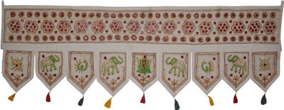 

Lal Haveli Ethnic Attractive Decoration Hanging Toran(Cotton)