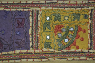 37% OFF on Lal Haveli Ethnic Patchwork Beautiful Handmade Door Hanging Toran(Cotton)