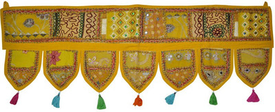 

Lal Haveli Ethnic Patchwork Handmade Door Hanging Toran(Cotton)