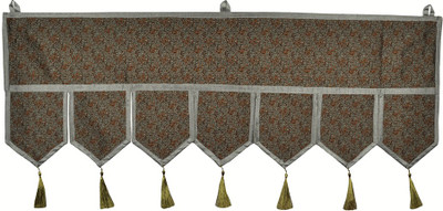 

Lal Haveli Beautiful Paisley Design Brocade Work Silk Door Valance Decorative Toran(Silk)