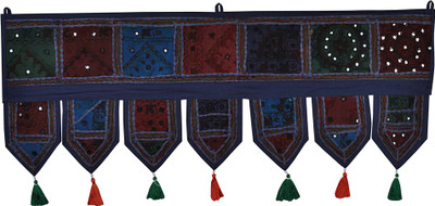 

Lal Haveli Handmade Cotton Tapestry Toran Decorative Wall / Toran(Cotton)