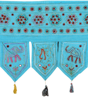 

Rajrang Elephant Toran/Door Hanging Toran(Cotton)