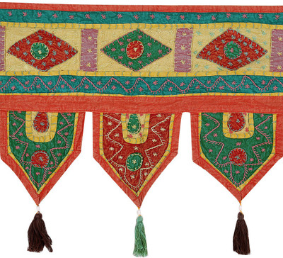 

Rajrang Geometric Toran/Door Hanging Toran(Cotton)