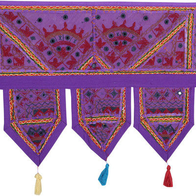 

Rajrang Patch Work Toran/Door Hanging Toran(Cotton)