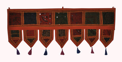 

Lal Haveli Home Decorative Cotton Designer Door Valance Hanging Toran(Cotton)