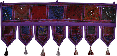

Lal Haveli Lal Haveli Handmade Cotton Wall Tapestry Decorative Door Hanging Toran(Cotton)