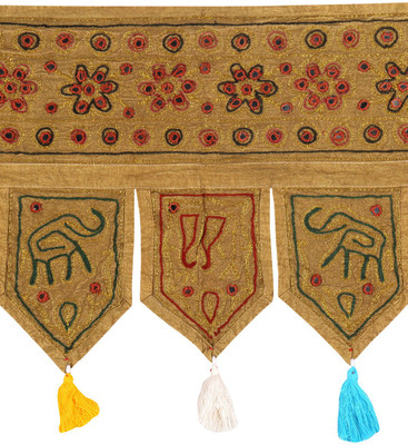 

Rajrang Elephant Toran/Door Hanging Toran(Cotton)