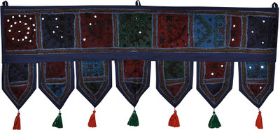 

Lal Haveli Handmade Cotton Tapestry Toran Decorative Wall / Toran(Cotton)