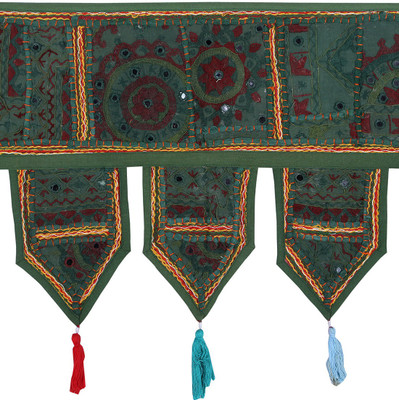 

Rajrang Patch Work Toran/Door Hanging Toran(Cotton)