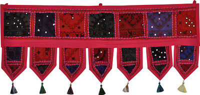 

Lal Haveli Handmade Cotton Tapestry Toran Decorative Wall / Toran(Cotton)