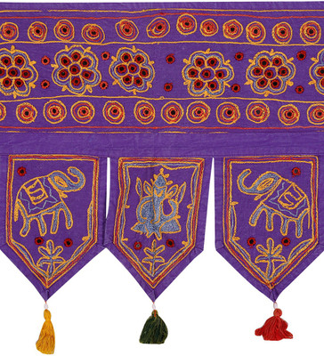 

Rajrang Floral Toran/Door Hanging Toran(Cotton)