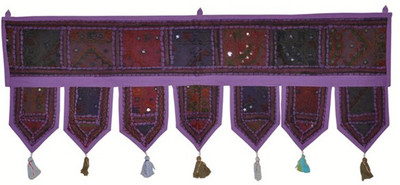 

Lal Haveli Ethnic Handmade Beautiful Door Hangings Toran(Cotton)