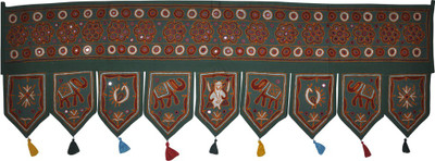 

Lal Haveli Ethnic Handmade Beautiful and Attractive Toran(Cotton)
