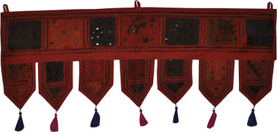 

Lal Haveli Home Décor Ethnic Door Valance Hanging Toran(Cotton)