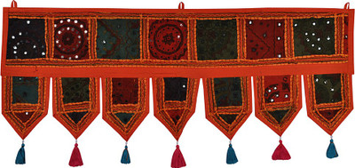 

Lal Haveli Lal Haveli Handmade Cotton Wall Tapestry Decorative Door Hanging Toran(Cotton)