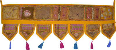 

Lal Haveli Ethnic Beautiful Patchwork Handmade Door Hangings Toran(Cotton)