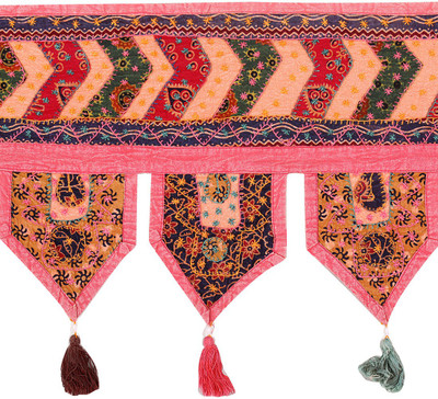 

Rajrang Chevron Toran/Door Hanging Toran(Cotton)