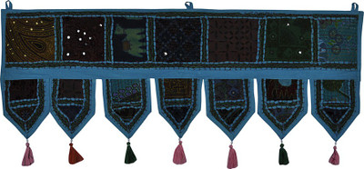 

Lal Haveli Vintage Designer Cotton Hanging Door Décor Toran(Cotton)