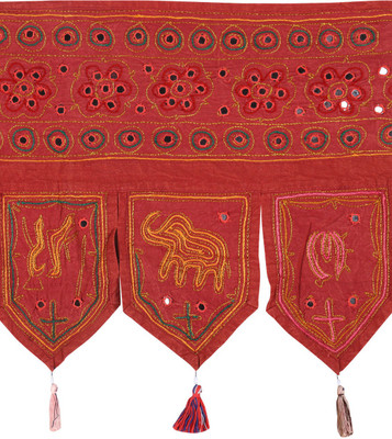 

Rajrang Elephant Toran/Door Hanging Toran(Cotton)
