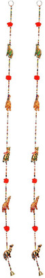 

Little Jaipur Fabric Small Camel Door Hanging Set Toran(Fabric)