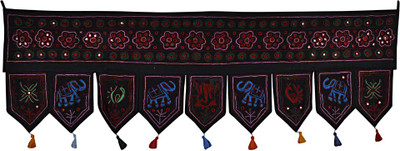 

Lal Haveli Home Decorative Cotton Handmade Door Valance Hanging Toran(Cotton)