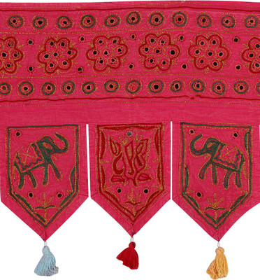 

Rajrang Elephant Toran/Door Hanging Toran(Cotton)