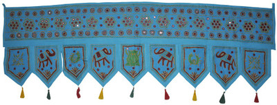 

Lal Haveli Ethnic Attractive Decoration Hanging Toran(Cotton)
