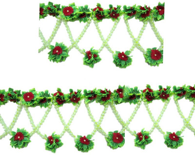 

Creativity Centre Jasmine Look Floral Bandanwar Door Hanging Toran(Synthetic)