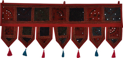 

Lal Haveli Lal Haveli Handmade Cotton Wall Tapestry Decorative Door Hanging Toran(Cotton)