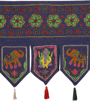 

Rajrang Elephant Toran/Door Hanging Toran(Cotton)