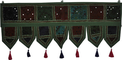 

Lal Haveli Modern Attractive Home Décor Door Valance Hanging Toran(Cotton)