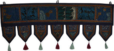 

Lal Haveli Home Decor Attractive Cotton Hanging Door Valance Decorative Toran(Cotton)