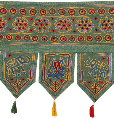 

Rajrang Floral Toran/Door Hanging Toran(Cotton)