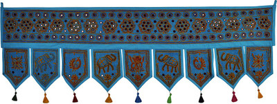 

Lal Haveli Handmade Cotton Door Hanging Toran(Cotton)