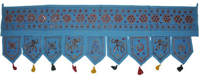 

Lal Haveli Ethnic Traditional Handmade Vintage Bandhanwar Toran(Cotton)