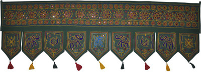 

Lal Haveli Ethnic Beautiful Rajasthani Traditional Hanging Toran(Cotton)
