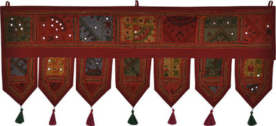 

Lal Haveli Jaipuri Handmade Cotton Door Valance Hanging Toran(Cotton)