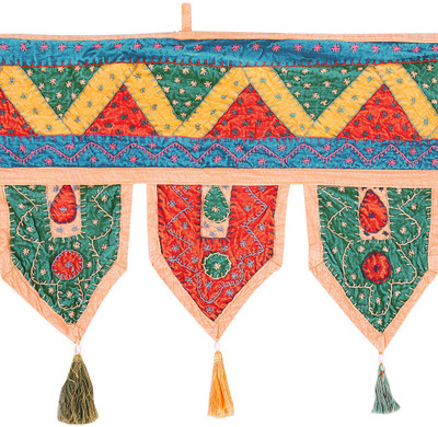 

Rajrang Chevron Toran/Door Hanging Toran(Cotton)