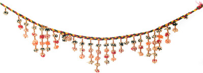 

eCraftIndia Decorative Colorful Bandarwal Toran(Cotton Laces)