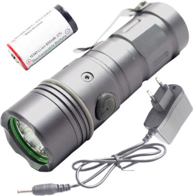

JM TC48214 Torch(Silver : Rechargeable)
