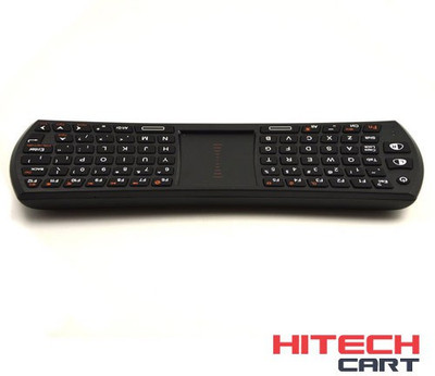 

HiTechCart Keybord1 I24T Mini 2.4Ghz Wireless Remote Mouse 78-Key Touchpad Combo