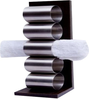 

Aryaa A0082 Wenge, Steel Towel Holder(Wooden, Steel)