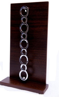

Aryaa A-0080A Brown, Wenge Towel Holder(Wooden, Steel)