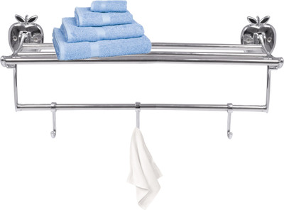 

S Decor SDFK08 Silver Towel Holder(Stainless Steel)